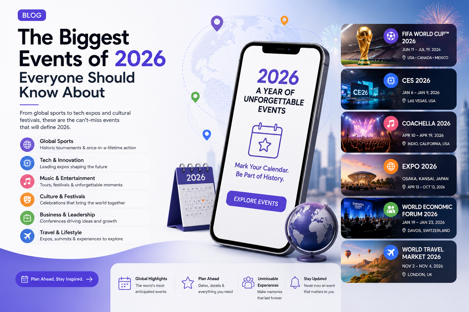 The Biggest Events of 2026 Everyone Should Know About