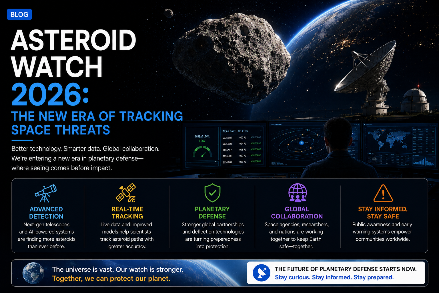 Asteroid Watch 2026: The New Era of Tracking Space Threats