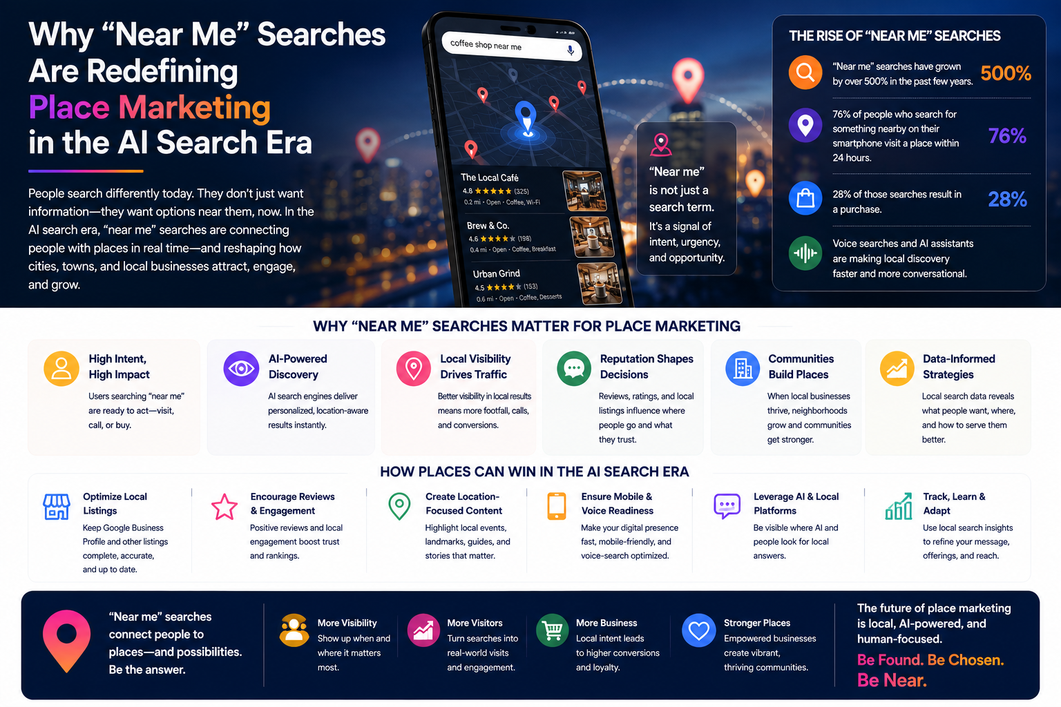Why "Near Me" Searches Are Redefining Place Marketing in the AI Search Era