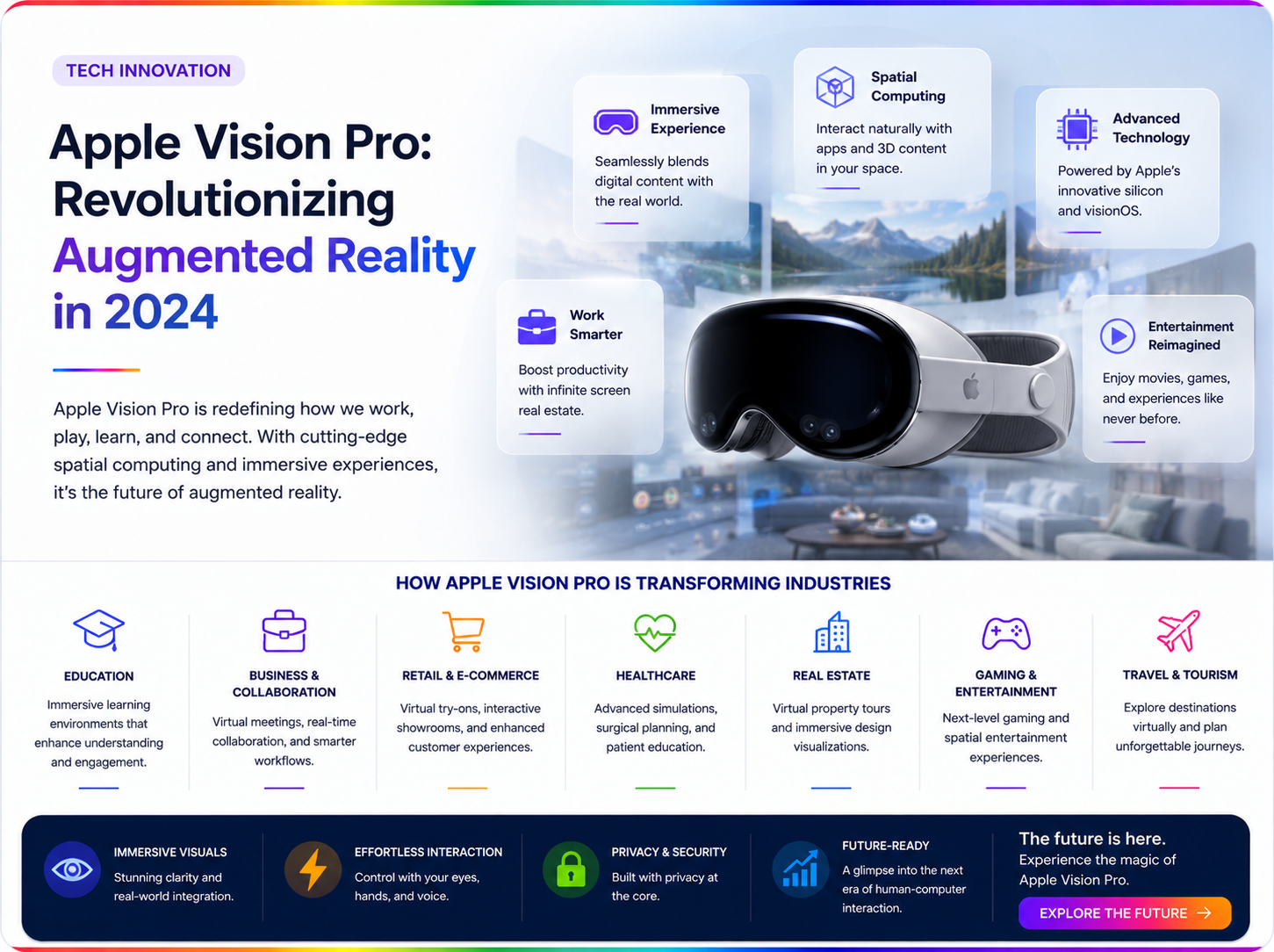 Apple Vision Pro: Revolutionizing Augmented Reality in 2024